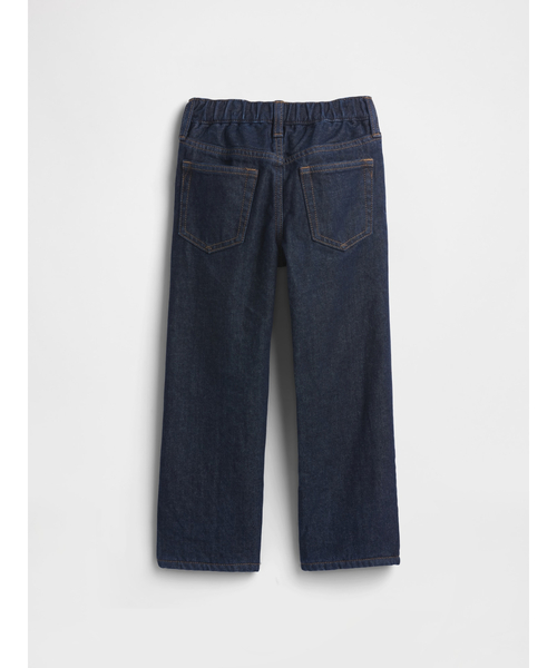 GAP(ギャップ)の「babyGap オリジナルストレート あったか裏地付きデニム(デニムパンツ・キッズ・インディゴブルー・70cm/80cm/90cm/95cm/100cm/105cm/110cm)」の2枚目の写真