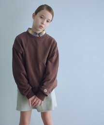 green label relaxing | 【WEB限定】裏毛 クルーネック プルオーバー / スウェット / トレーナー  / キッズ 100cm-160cm(スウェット)