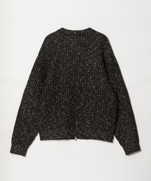 MONKEY TIME（モンキータイム）の「スラブ クルーネック ジップ カーディガン（カーディガン/ボレロ・メンズ・コバルトブルー/ブラック・S/M/L/XL）」の11枚目の写真