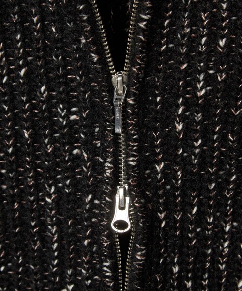 MONKEY TIME（モンキータイム）の「スラブ クルーネック ジップ カーディガン（カーディガン/ボレロ・メンズ・コバルトブルー/ブラック・S/M/L/XL）」の15枚目の写真