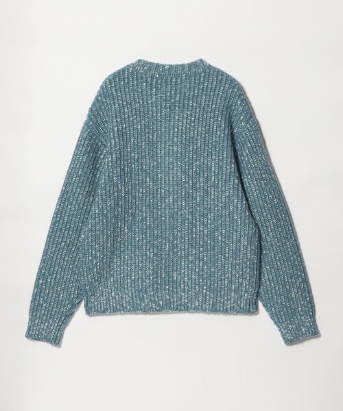 MONKEY TIME（モンキータイム）の「スラブ クルーネック ジップ カーディガン（カーディガン/ボレロ・メンズ・コバルトブルー/ブラック・S/M/L/XL）」の7枚目の写真