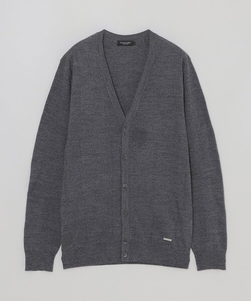 BLACK LABEL CRESTBRIDGE（ブラックレーベル・クレストブリッジ）の「【WEB限定】シャドーチェックニットカーディガン（カーディガン/ボレロ・メンズ・ネイビー/グレー系その他/ブラック・M/L/XL）」の9枚目の写真