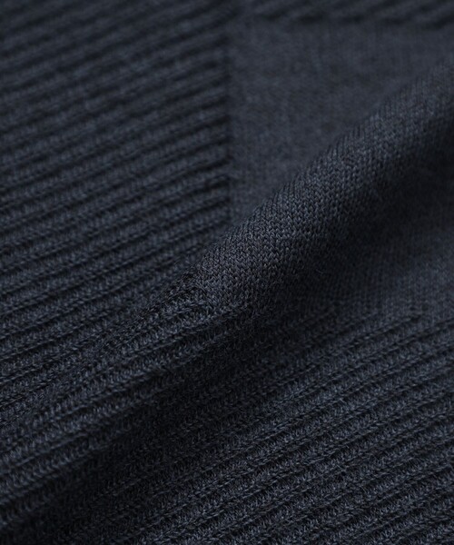 BLACK LABEL CRESTBRIDGE（ブラックレーベル・クレストブリッジ）の「【WEB限定】シャドーチェックニットカーディガン（カーディガン/ボレロ・メンズ・ネイビー/グレー系その他/ブラック・M/L/XL）」の20枚目の写真