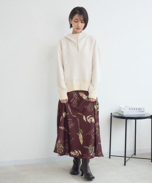 KATHARINE ROSS(キャサリンロス)の「【KATHARINE ROSS】スフレフーディ(パーカー・レディース・ブラック/アイボリー/グレー・MEDIUM)」の21枚目の写真