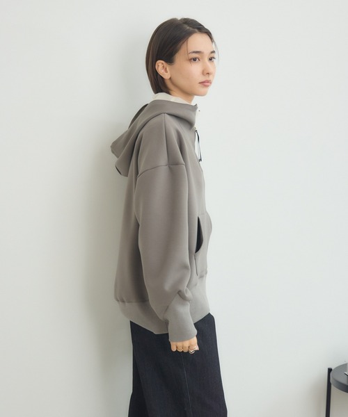 KATHARINE ROSS(キャサリンロス)の「【KATHARINE ROSS】スフレフーディ(パーカー・レディース・ブラック/アイボリー/グレー・MEDIUM)」の11枚目の写真