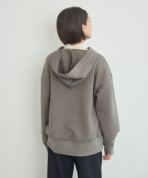 KATHARINE ROSS(キャサリンロス)の「【KATHARINE ROSS】スフレフーディ(パーカー・レディース・ブラック/アイボリー/グレー・MEDIUM)」の12枚目の写真