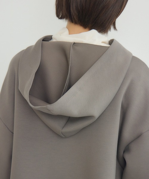 KATHARINE ROSS(キャサリンロス)の「【KATHARINE ROSS】スフレフーディ(パーカー・レディース・ブラック/アイボリー/グレー・MEDIUM)」の13枚目の写真