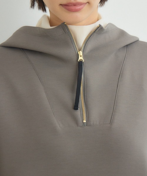 KATHARINE ROSS(キャサリンロス)の「【KATHARINE ROSS】スフレフーディ(パーカー・レディース・ブラック/アイボリー/グレー・MEDIUM)」の14枚目の写真