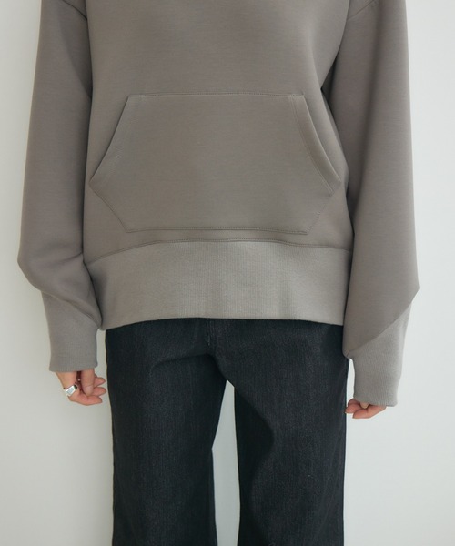 KATHARINE ROSS(キャサリンロス)の「【KATHARINE ROSS】スフレフーディ(パーカー・レディース・ブラック/アイボリー/グレー・MEDIUM)」の15枚目の写真