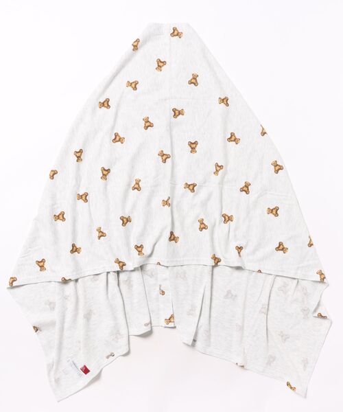 POLO BCS（ポロ ビーシーエス）の「POLO BCS 授乳ケープ 巾着袋付き ベア刺繍（授乳ケープ/授乳クッション・レディース・グレー/グレー系その他・FREE）」の7枚目の写真