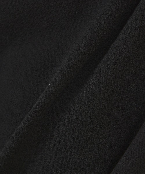 DESIGNWORKS（デザインワークス）の「【ハイパーストレッチ】ホールガーメント アスレチック クルーネックスウェット（ニット/セーター・メンズ・チョコ/アイボリー/ブラック・46/48）」の10枚目の写真
