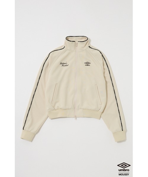 MOUSSY（マウジー）の「UMBRO PIPING トラックジャケット（ジャージ・レディース・アイボリー/マジェンタ/ネイビー・FREE）」の21枚目の写真