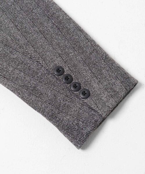 SENSE OF PLACE by URBAN RESEARCH（センスオブプレイスバイアーバンリサーチ）の「ジャージーメルトンテーラード（その他アウター・レディース・ブラウン系その他/ブラック系その他・ONE）」の10枚目の写真