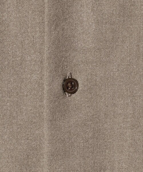 green label relaxing（グリーンレーベルリラクシング）の「TRフラノ ジャストルーズ レギュラーカラー シャツ -ストレッチ-（シャツ/ブラウス・メンズ・ライラック/ベージュ/ブラック・XL/L/M/S）」の10枚目の写真