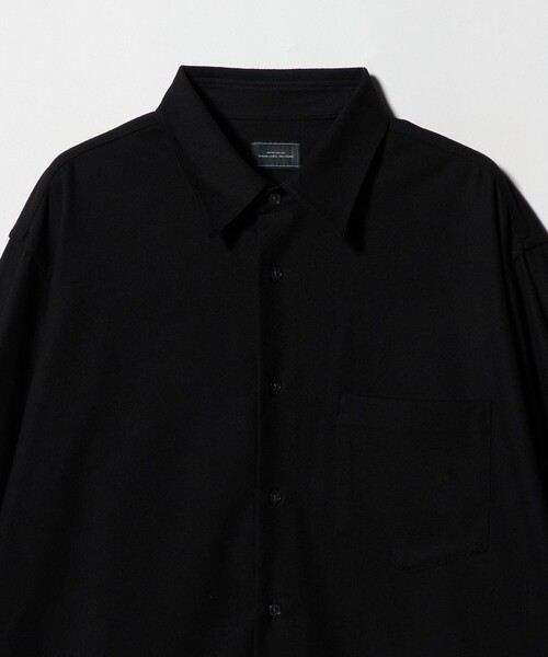 green label relaxing（グリーンレーベルリラクシング）の「TRフラノ ジャストルーズ レギュラーカラー シャツ -ストレッチ-（シャツ/ブラウス・メンズ・ライラック/ベージュ/ブラック・XL/L/M/S）」の17枚目の写真