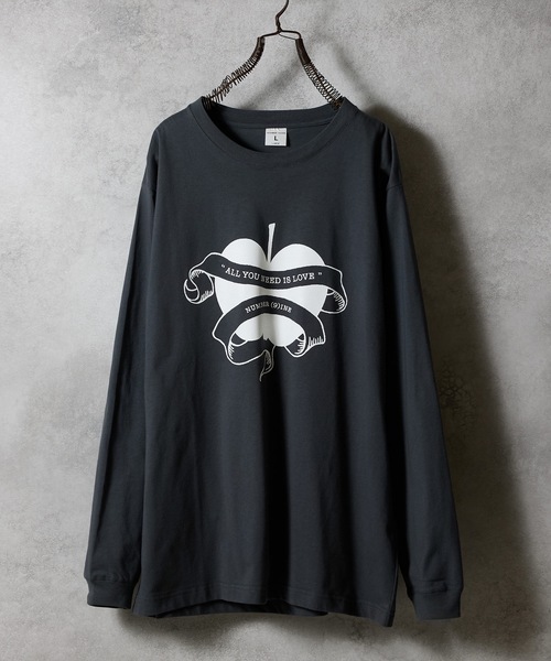 セール】NUMBER (9)INE APPLE PRINTED CLASSIC L/S T-SHIRT