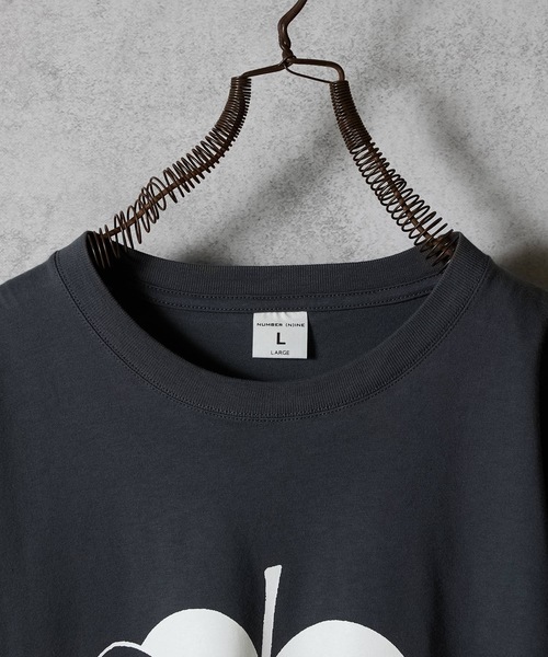 NUMBER (9)INE APPLE PRINTED CLASSIC L/S T-SHIRT / ナンバーナイン