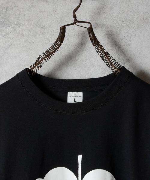NUMBER (9)INE APPLE PRINTED CLASSIC L/S T-SHIRT / ナンバーナイン
