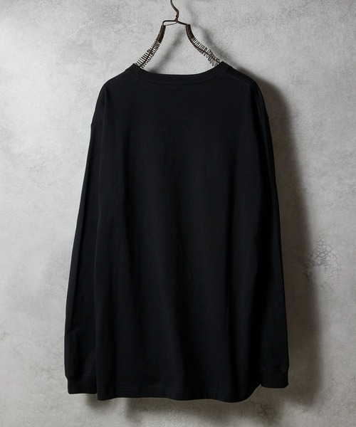 NUMBER (9)INE APPLE PRINTED CLASSIC L/S T-SHIRT / ナンバーナイン