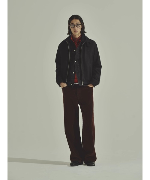Mc McGREGOR(エムシーマックレガー)の「【Mc McGREGOR】コーデュロイストレート(その他パンツ・メンズ・ワイン/グレー・M/L)」の2枚目の写真