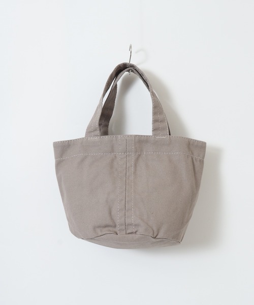 l'atelier Nuuit(アトリエヌイ)の「キャンバストートバッグ S(トートバッグ・レディース・ブラック/オリーブ/カーキ/ライトブルー/グレー/ホワイト/レンガ/レッド/マスタード/ローズ系/ベージュ・ONE SIZE)」の16枚目の写真