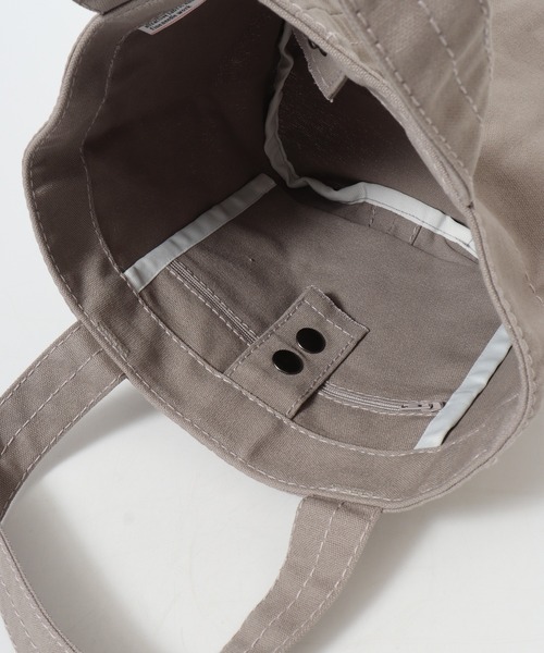l'atelier Nuuit(アトリエヌイ)の「キャンバストートバッグ S(トートバッグ・レディース・ブラック/オリーブ/カーキ/ライトブルー/グレー/ホワイト/レンガ/レッド/マスタード/ローズ系/ベージュ・ONE SIZE)」の17枚目の写真