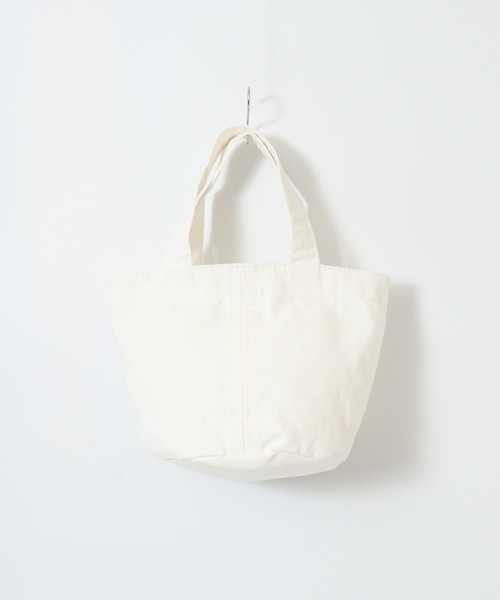 l'atelier Nuuit(アトリエヌイ)の「キャンバストートバッグ S(トートバッグ・レディース・ブラック/オリーブ/カーキ/ライトブルー/グレー/ホワイト/レンガ/レッド/マスタード/ローズ系/ベージュ・ONE SIZE)」の12枚目の写真