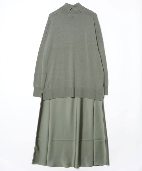 ALLSAINTS(オールセインツ)の「ALLSAINTS JUNO DRESS(ワンピース・レディース・ライトカーキ・SMALL/MEDIUM/LARGE)」の8枚目の写真
