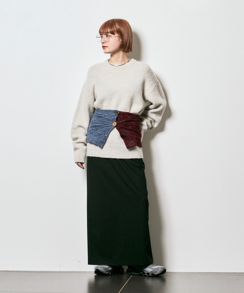 CITYSHOP(シティーショップ)の「STRAIGHT スカート(スカート・レディース・ブラック/チャコールグレー・36/38)」の14枚目の写真