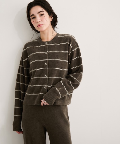 Healthknit/ヘルスニット】Silky Mole Knit Cardigan/セットアップ対応