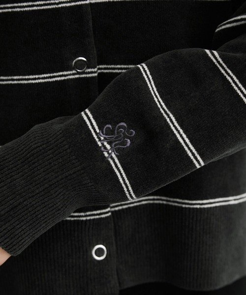 Healthknit(ヘルスニット)の「【Healthknit/ヘルスニット】Silky Mole Knit Cardigan/セットアップ対応(カーディガン/ボレロ・レディース・ブラウン系その他2/チャコールグレー/キナリ・FREE)」の19枚目の写真