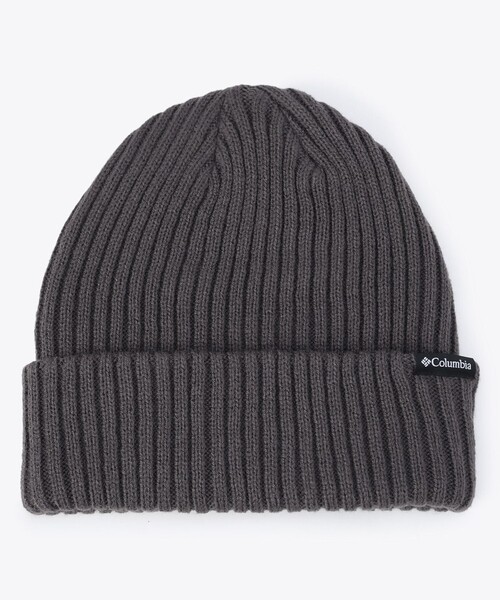 Columbia（コロンビア）の「大きめ Columbia／スプリットレンジルーズ ニットキャップ／コロンビア（ニットキャップ/ビーニー・レディース・グレー/ブラック/グリーン・ONE SIZE）」の6枚目の写真