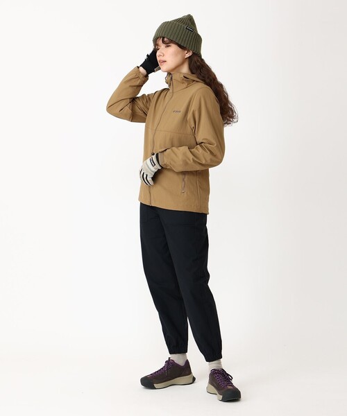 Columbia（コロンビア）の「大きめ Columbia／スプリットレンジルーズ ニットキャップ／コロンビア（ニットキャップ/ビーニー・レディース・グレー/ブラック/グリーン・ONE SIZE）」の9枚目の写真