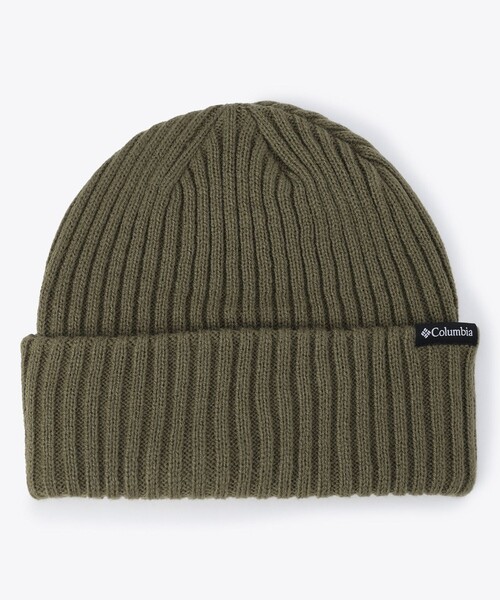 Columbia（コロンビア）の「大きめ Columbia／スプリットレンジルーズ ニットキャップ／コロンビア（ニットキャップ/ビーニー・レディース・グレー/ブラック/グリーン・ONE SIZE）」の10枚目の写真