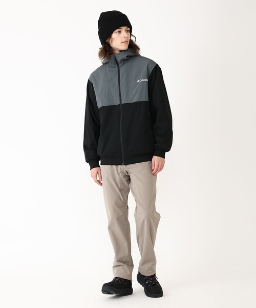 Columbia（コロンビア）の「大きめ Columbia／スプリットレンジルーズ ニットキャップ／コロンビア（ニットキャップ/ビーニー・レディース・グレー/ブラック/グリーン・ONE SIZE）」の13枚目の写真