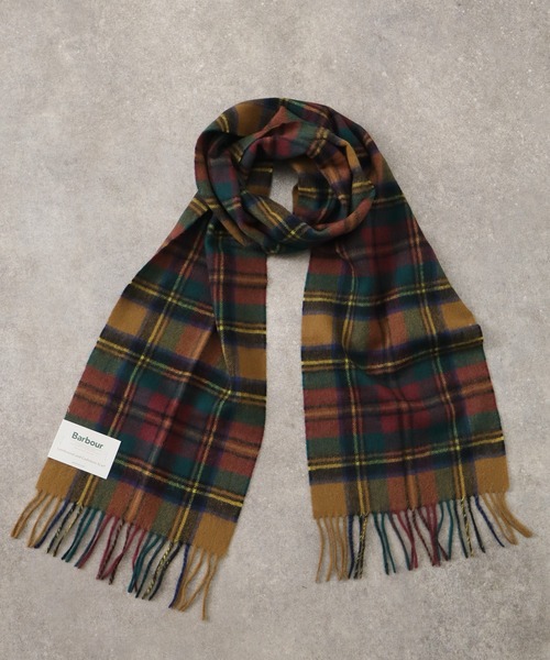 セール】【BARBOUR/バブアー】New Check Tartan Scarf/ニュー チェック