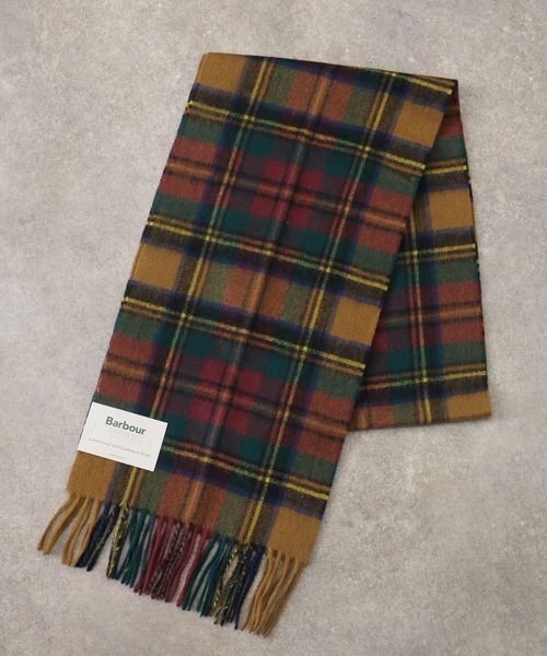 セール】【BARBOUR/バブアー】New Check Tartan Scarf/ニュー チェック