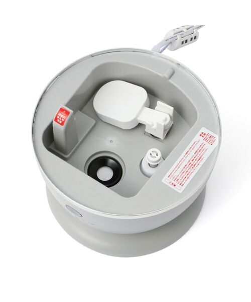 シレーヌ 上部給水型 超音波式2WAY加湿器 グレー（生活家電