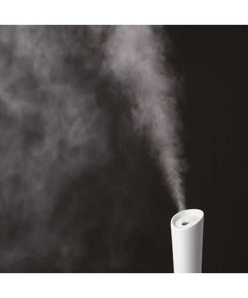 シレーヌ 上部給水型 超音波式2WAY加湿器 グレー（生活家電