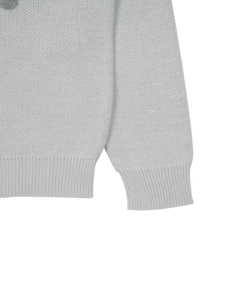 THECOLDESTMOMENT(ザコールデストモーメント)の「TCM typing logo knit (grey)(ニット/セーター・レディース・その他・SMALL/MEDIUM/LARGE)」の3枚目の写真