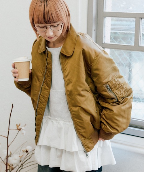 セール】【UNISEX】CWU-45Pフライトジャケット/MA-1（MA-1