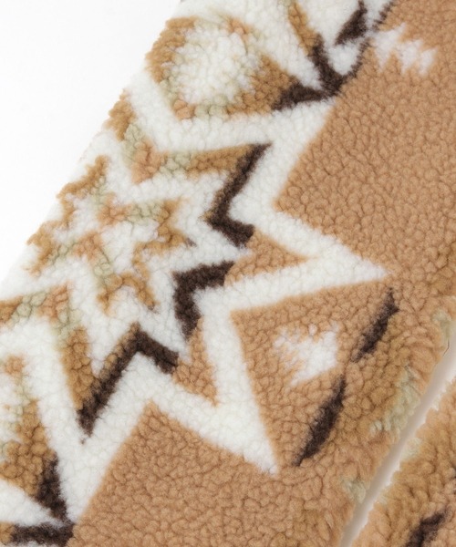 PENDLETON（ペンドルトン）の「【PENDLETON(ペンドルトン)】ボアマフラー（WOMEN)（マフラー・レディース・ライトグレー/ベージュ・FREE）」の3枚目の写真