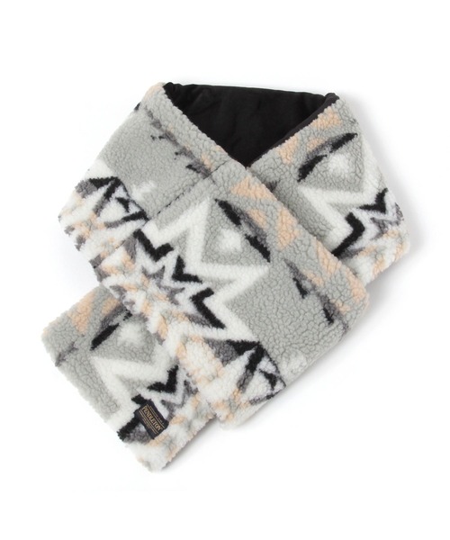 PENDLETON（ペンドルトン）の「【PENDLETON(ペンドルトン)】ボアマフラー（WOMEN)（マフラー・レディース・ライトグレー/ベージュ・FREE）」の10枚目の写真