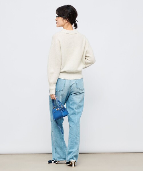 セール】モヘヤポロ衿プルオーバー（ニット/セーター）｜NOLLEY'S