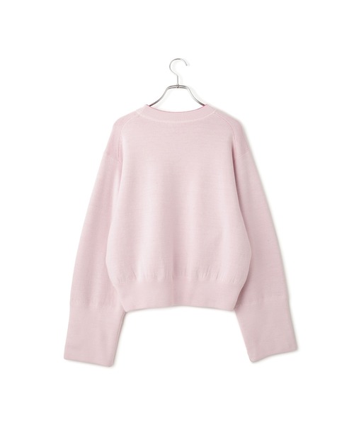 バイカラーリバーシブルニットプルオーバー（ニット/セーター）｜ADAM