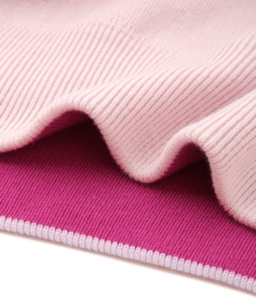 ADAM ET ROPE'(アダムエロペ)の「バイカラーリバーシブルニットプルオーバー(ニット/セーター・レディース・チャコールグレー/ピンク/ブラウン系その他・FREE)」の18枚目の写真