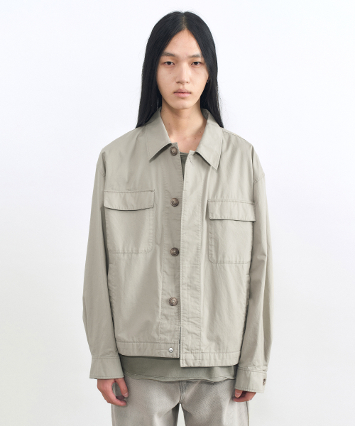 INSILENCE(インサイロンス)の「コットンBDUジャケットベージュ(デニムジャケット・レディース・その他・SMALL/MEDIUM/LARGE)」の1枚目の写真