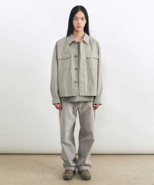 INSILENCE(インサイロンス)の「コットンBDUジャケットベージュ(デニムジャケット・レディース・その他・SMALL/MEDIUM/LARGE)」の2枚目の写真