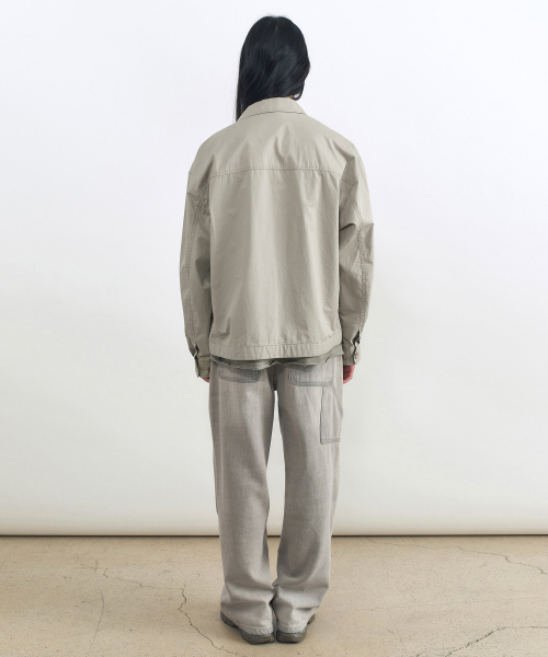 INSILENCE(インサイロンス)の「コットンBDUジャケットベージュ(デニムジャケット・レディース・その他・SMALL/MEDIUM/LARGE)」の4枚目の写真