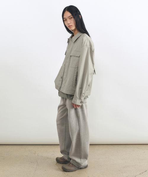 INSILENCE(インサイロンス)の「コットンBDUジャケットベージュ(デニムジャケット・レディース・その他・SMALL/MEDIUM/LARGE)」の5枚目の写真